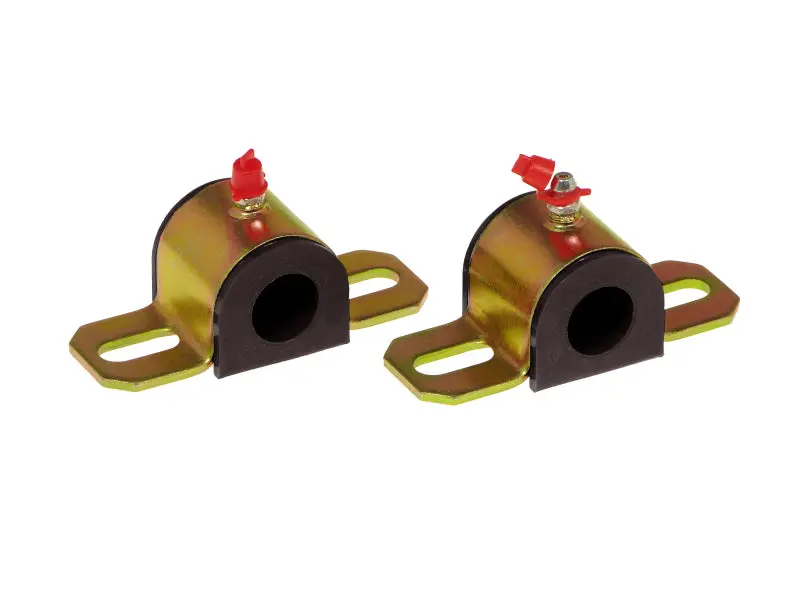 Prothane Universal Greasable Sway Bar Bushings - 3/4In - Type A Bracket - Black 1