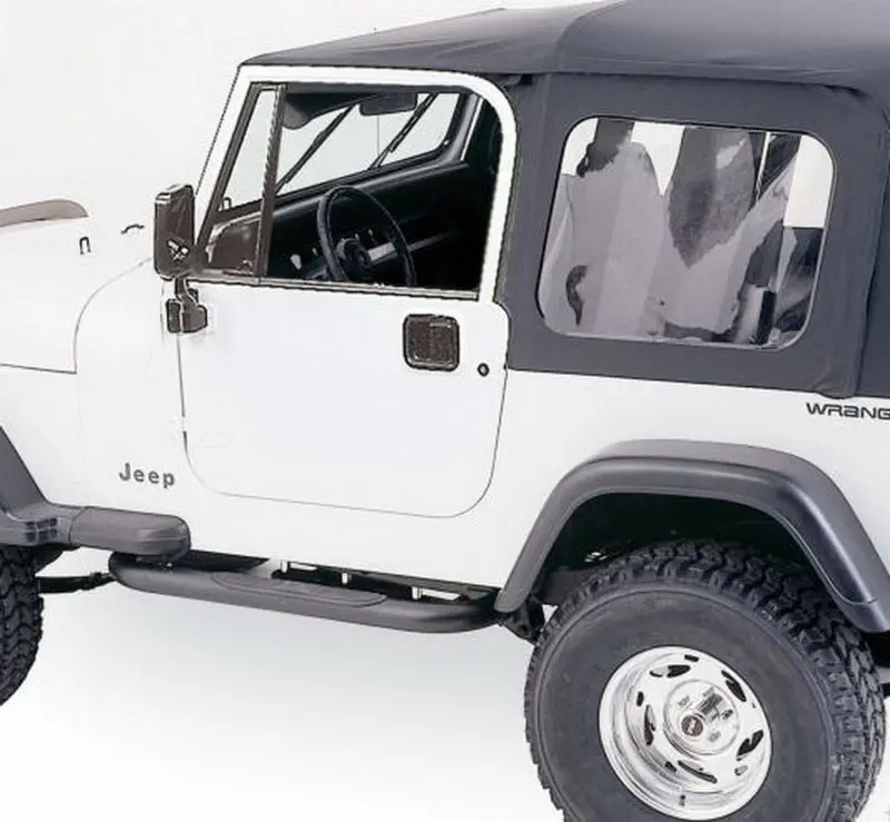 Rampage 86-95 Jeep Wrangler Cj7/Yj Complete Top - Black Diamond 1