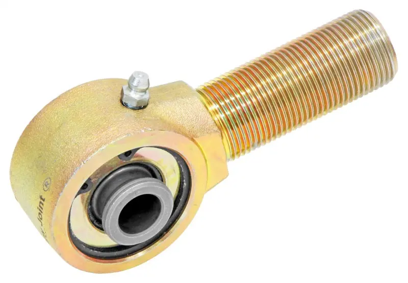 Rockjock Johnny Joint Rod End 2In Forged 1.600In X .562In Ball 1In-14 Rh Thread Shank Ext. Greased 1