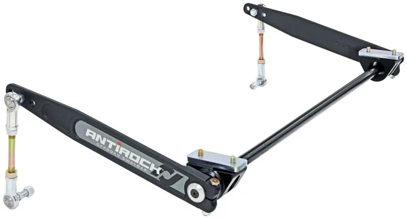 Rockjock Xj Antirock Sway Bar Kit Front Bolt-On Aluminum Mounts 17In Forged Arms 1
