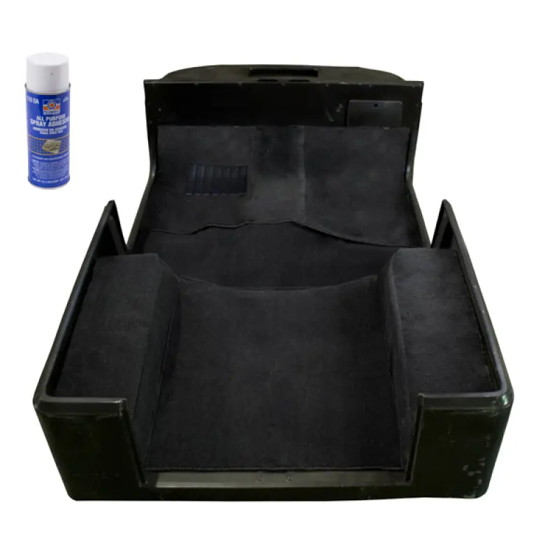 Rugged Ridge Deluxe Carpet Kit Adhesive Black 76-95 Jeep Cj / Jeep Wrangler M 1