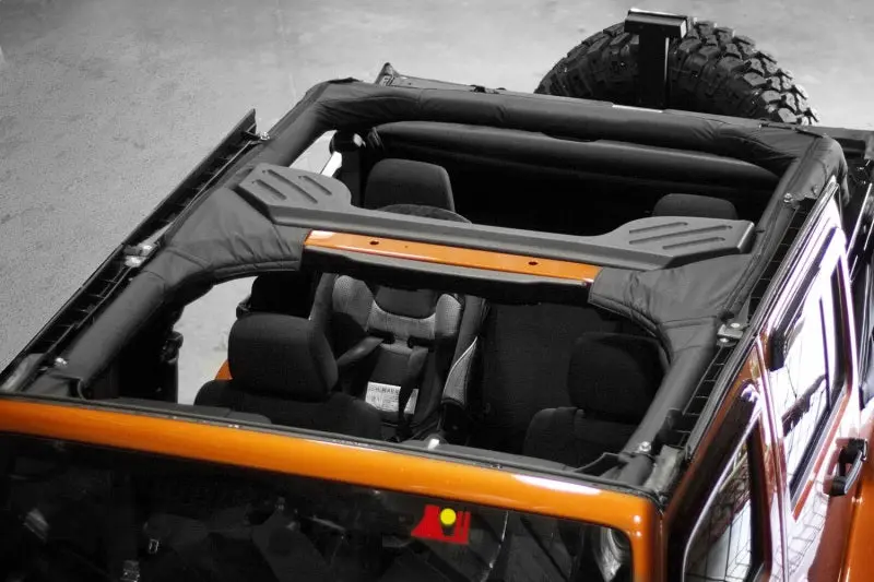 Rugged Ridge Roll Bar Cover Vinyl 07-18 Jeep Wrangler Unlimited Jk 1