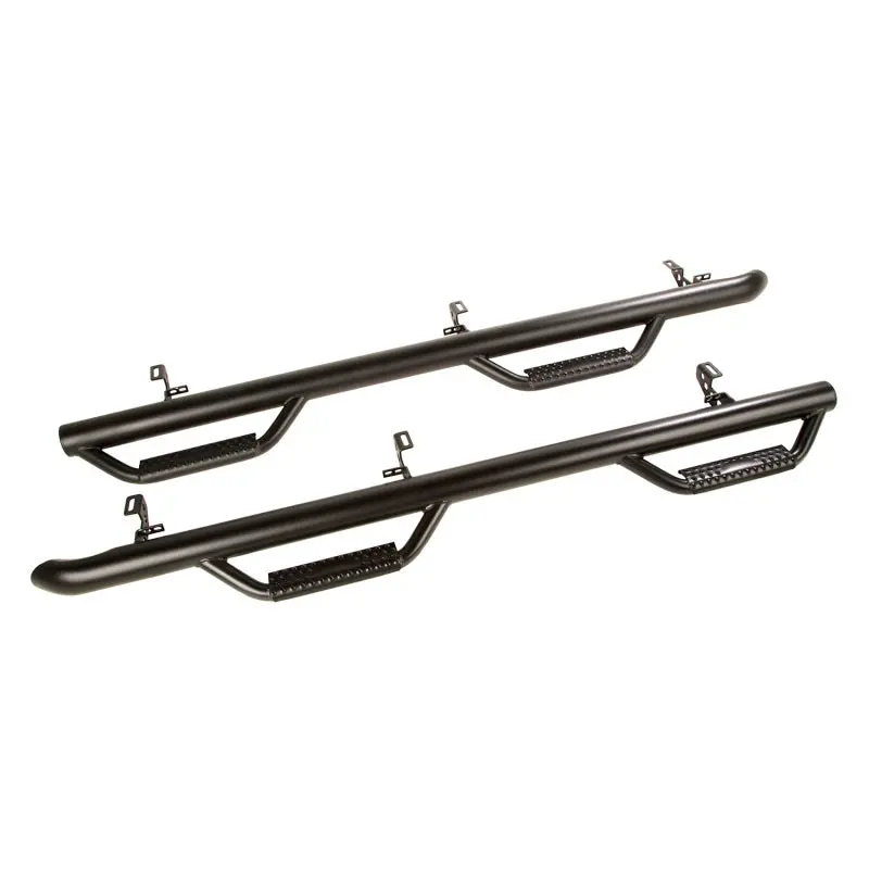 Rugged Ridge Spartan Nerf Bar Textured Black 18-20 Jeep Wrangler Jl 4 Door 1