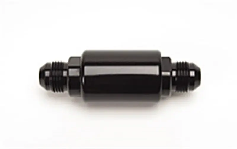 Russell Performance Black Anodized (3-1/4In Length 1-1/4In Dia. -8 Male Inlet/Outlet) 1