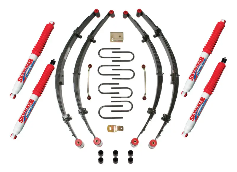 Skyjacker 4" Kit,87-96 Yj W/4 Hydros 1