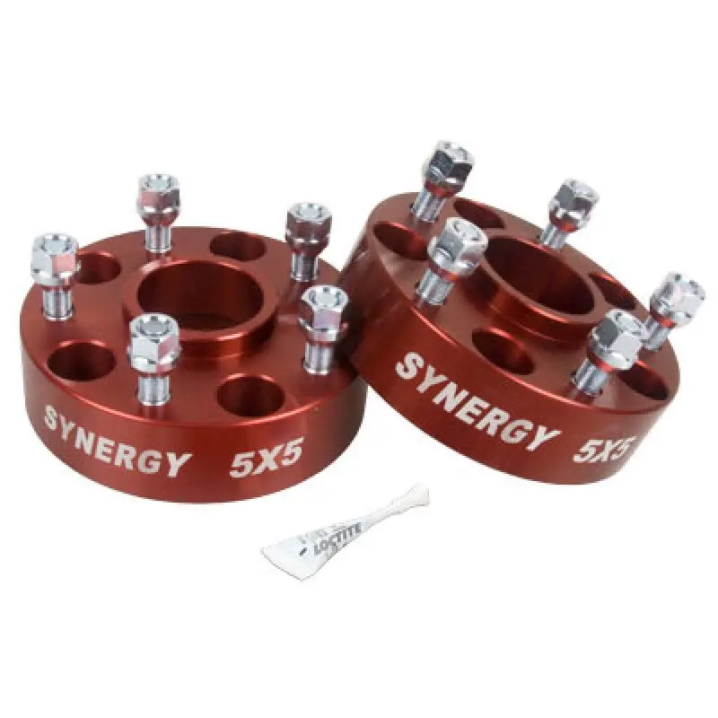 Synergy 2018+ Jeep Wrangler Jl Hub Centric Wheel Spacers 5X5-1-3/4In Width M14 X 1.50 Stud Size 1