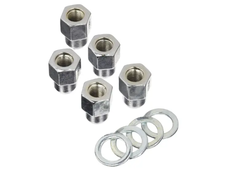 Weld Open End Lug Nuts W/Centered Washers 1/2In. Rh - 5Pk. 1