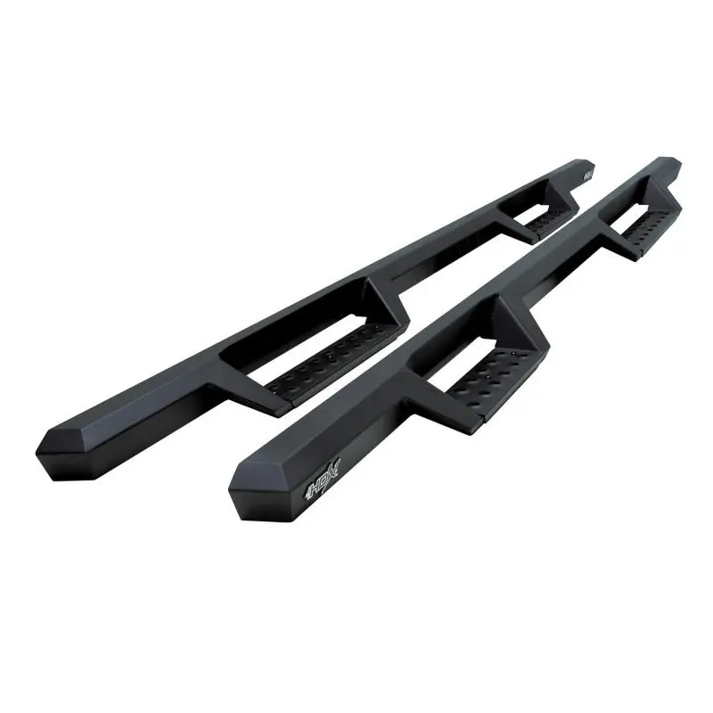 Westin 04-13 Chevy Silverado 1500 Crew Cab 2004-2013 Hdx Drop Nerf Step Bars - Textured Black 1