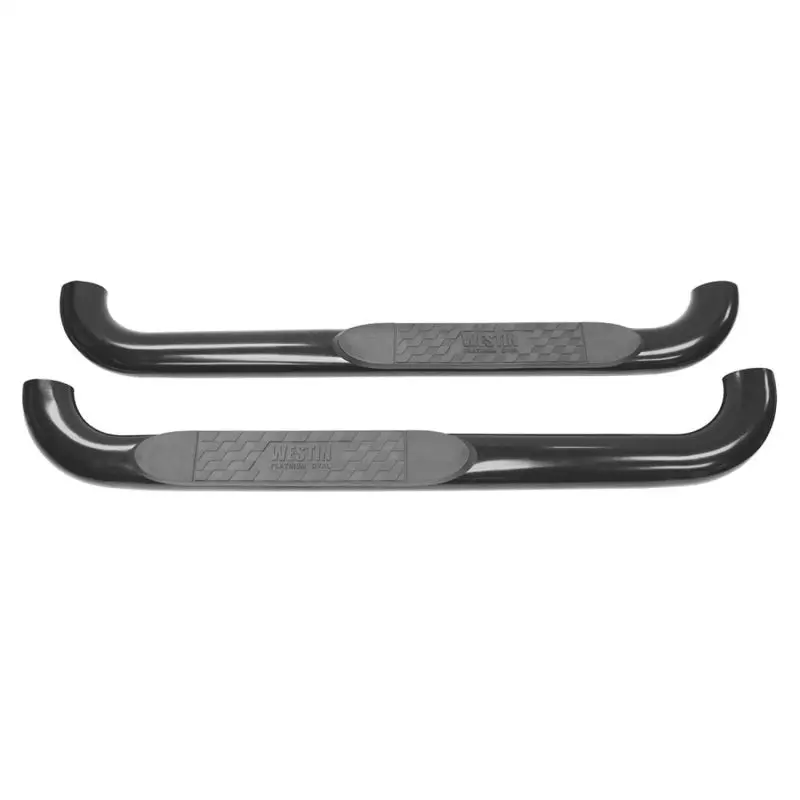 Westin 2009-2018 Dodge/Ram 1500 Reg Cab Platinum 4 Oval Nerf Step Bars - Black 2