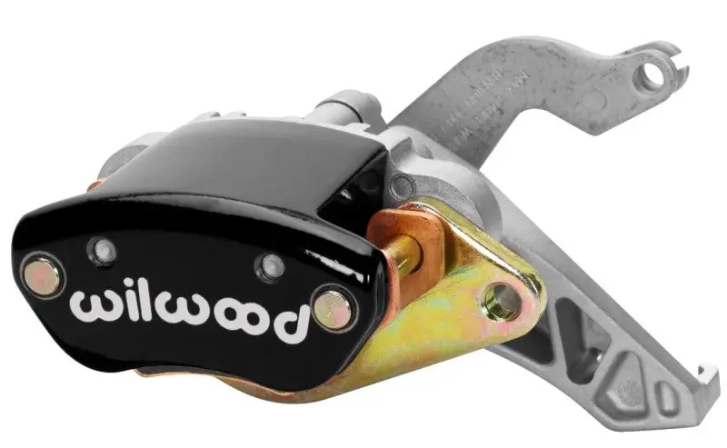 Wilwood Caliper-Mc4 Mechanical-R/H - Black W/ Logo 1.19In Piston .81In Disc 1