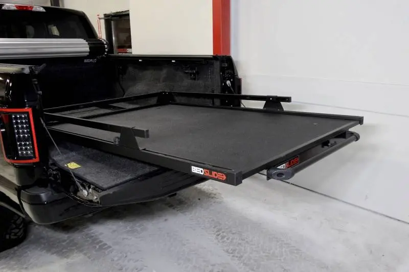 Bedslide Contractor Series – 65" × 48" Black Bed Slide For Shortbed Crew Cab Trucks (15-6548-Cgb) 1