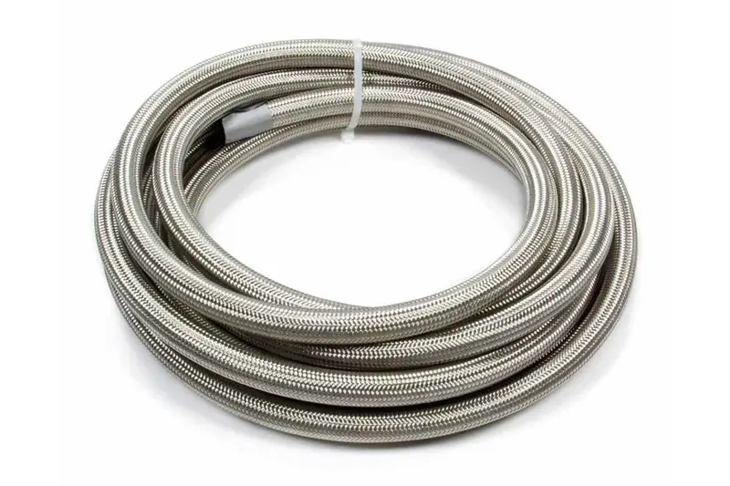 Fragola 720012 #12 Stainless Steel Braided Hose – 20-Foot Roll For High-Pressure Fluid Applications 1