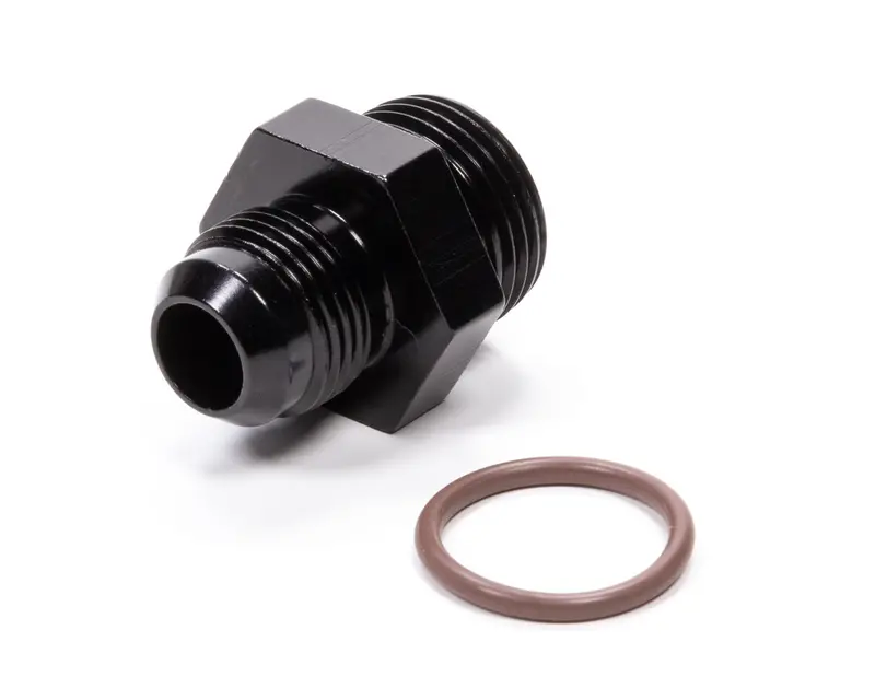 Fragola Radius O-Ring Fitting – #10 X 1-1/16-12 (Black, #12 Thread) 1