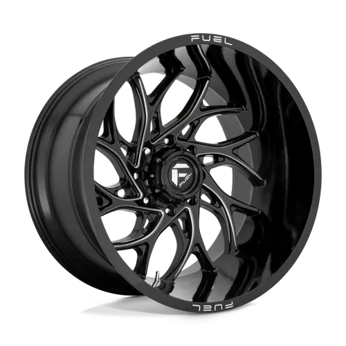 Fuel D741228292 Black Matte Military-Style Alloy Wheel – 22X8.25In, 8X200Mm Bolt Pattern, 105Mm Offset 1