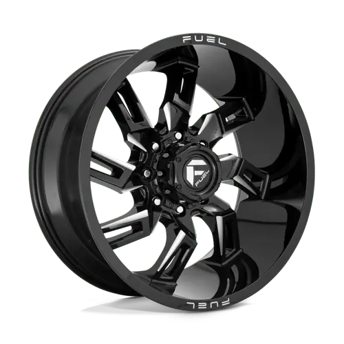 Fuel D747 22X10 Wheel – Gloss Black Machined Face, 8X170 Bolt Pattern, -18Mm Offset 1