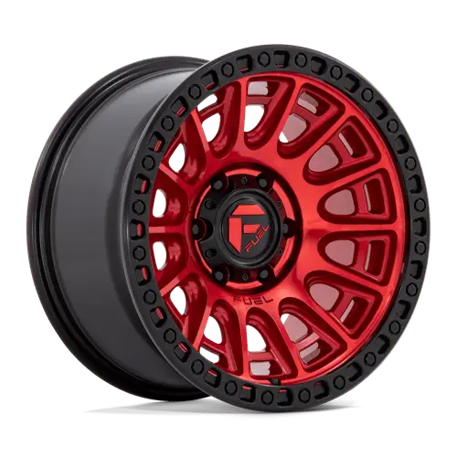 Fuel D834 Off-Road Wheel – 17X8.5 Inches, 5X120 Bolt Pattern, C-Red/Black Machined Face, 34Mm Offset 1