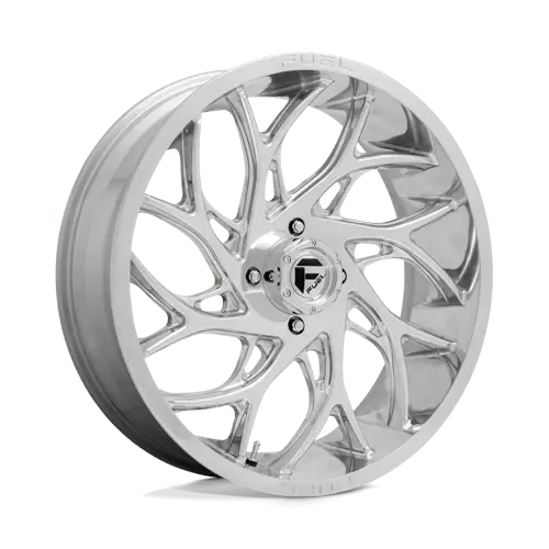 Fuel Utv Polished Alloy Wheel: 22X7 Inches, 4X156 Bolt Pattern, 13Mm Offset (D2042270A544) 1