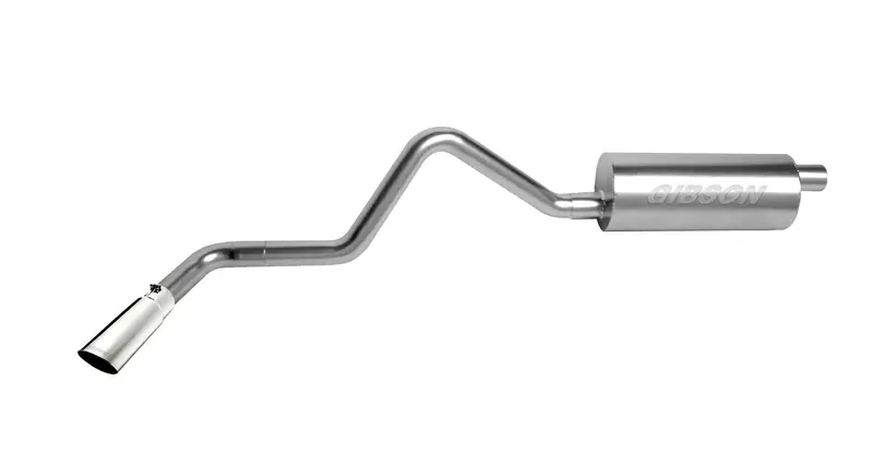 Gibson Stainless Steel Cat-Back Exhaust System – Performance Single Rear Exhaust 1