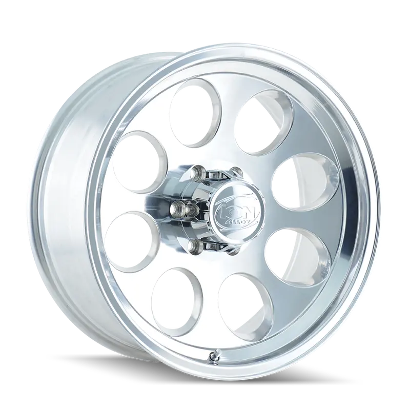 Ion Polished Aluminum Wheel – 17X9 Inches, 8X170 Bolt Pattern, Zero Offset, 130.8Mm Centerbore 1