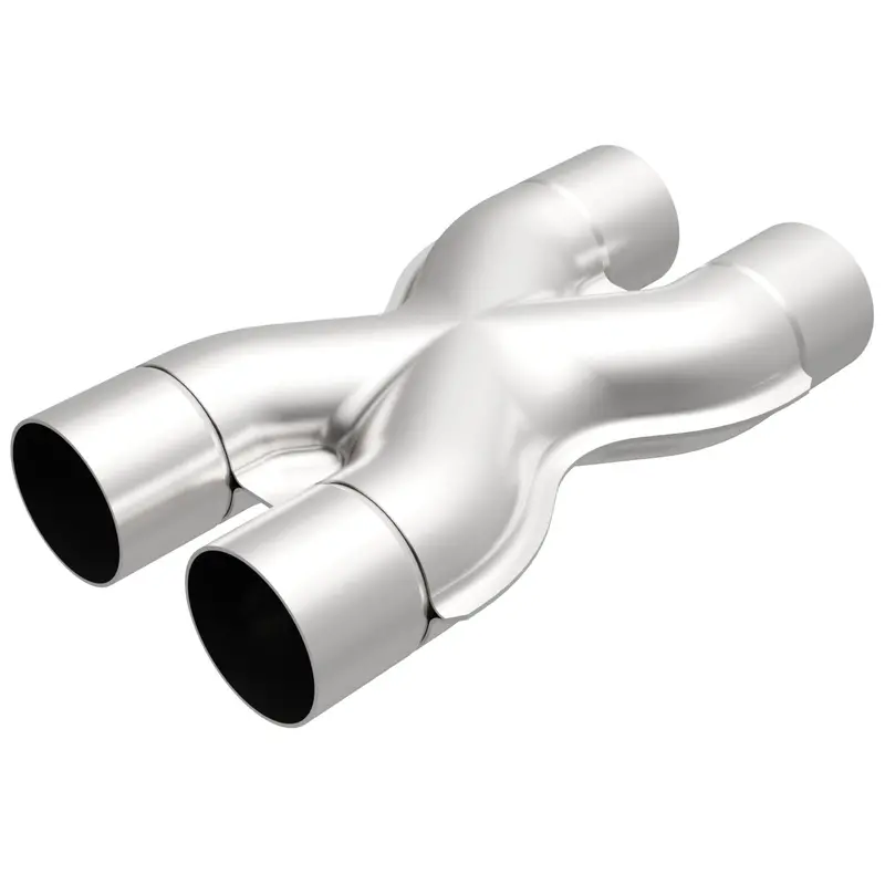 Magnaflow 2.5-Inch Stainless Steel X-Pipe – Performance Exhaust Crossmember For Balanced Flow 1
