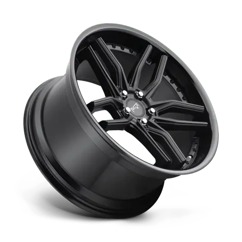Niche M194 19X9.5-Inch Wheel – Gloss Black Machined Face, 5X4.5 Bolt Pattern, +35Mm Offset 1
