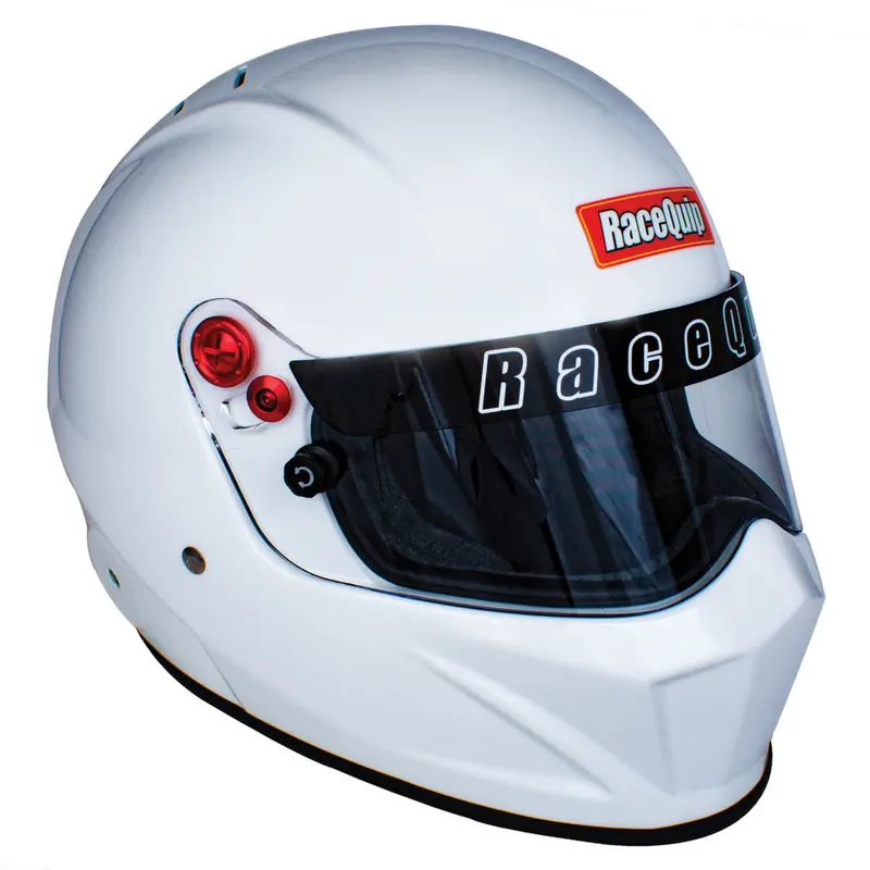 Racequip Vesta20 Sa2020 Certified Motorcycle Helmet – White, Medium 1