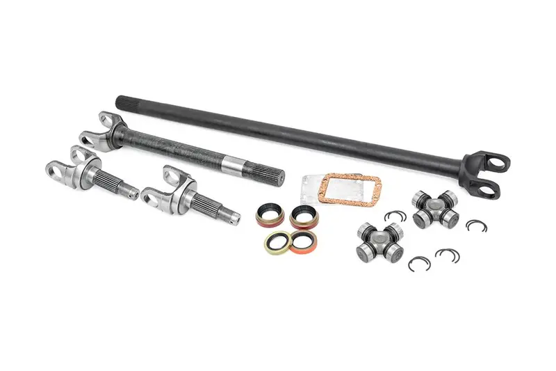 Rough Country Chromoly Front Axle Replacement Kit – Dana 30, 27-Spline For Tj/Yj/Xj/Zj Jeeps 1