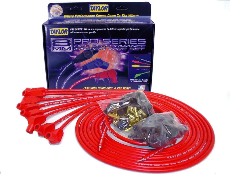 Taylor Cable 8Mm Pro Wire Ignition Set – High-Performance Spark Delivery For Enhanced Combustion 1