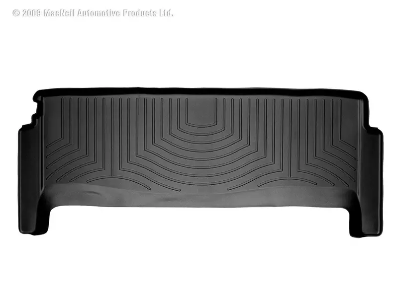Weathertech 440492 Digitalfit Rear Floorliner – Precision-Cut Black Mat 1