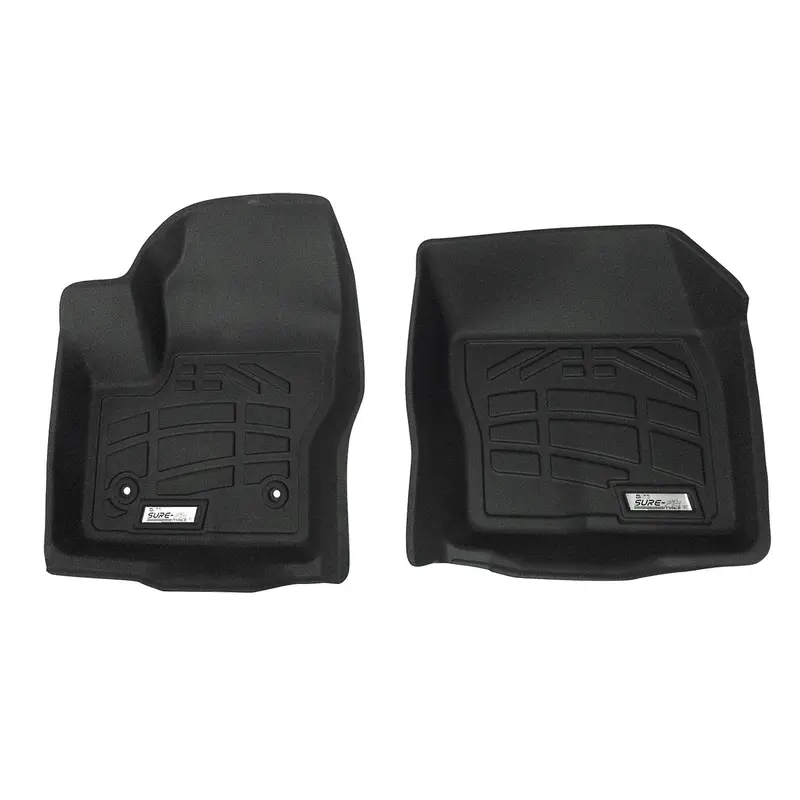 Westin 72-110060 Sure-Fit Black Front Floor Liners – 2-Piece Set 1